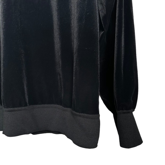 LAFAYETTE 148 Velvet Relaxed Fit Pullover - Picture 5 of 9